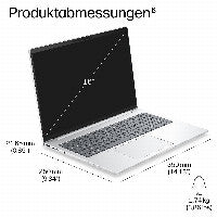 HP EliteBook 8 G2a Next Gen AI PC Copilot+ PC AMD Ryzen AI 5 435 Laptop 40,6 cm (16") WUXGA 32 GB LPDDR5x-SDRAM 512 GB SSD Wi-Fi 7 (802.11be) Windows 11 Pro Silber