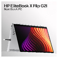 HP EliteBook X Flip G2i 14 inch Notebook Next Gen AI PC Copilot+ PC Intel Core Ultra 7 356H Hybrid (2-in-1) 35,6 cm (14") Touchscreen WUXGA 32 GB LPDDR5x-SDRAM 1 TB SSD Wi-Fi 7 (802.11be) Windows 11 Pro Silber
