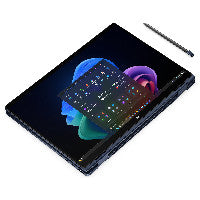 HP EliteBook X Flip G2i 14 inch Notebook Next Gen AI PC Copilot+ PC Intel Core Ultra 7 356H Hybrid (2-in-1) 35,6 cm (14") Touchscreen WUXGA 32 GB LPDDR5x-SDRAM 1 TB SSD Wi-Fi 7 (802.11be) Windows 11 Pro Blau