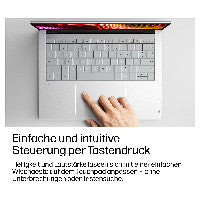 HP DH8Z9EA laptop Copilot+ PC Intel Core Ultra 5 325 35,6 cm (14") 2K 16 GB LPDDR5x-SDRAM 512 GB SSD Wi-Fi 7 (802.11be) Windows 11 Home Silber