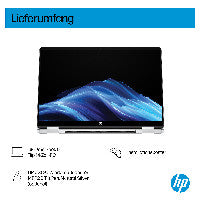 HP DH8Z8EA laptop Intel Core 5 120U 35,6 cm (14") Touchscreen 2K 16 GB LPDDR5-SDRAM 512 GB SSD Wi-Fi 6 (802.11ax) Windows 11 Home Silber