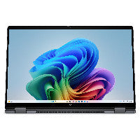 HP DH9A3EA laptop Copilot+ PC Intel Core Ultra 7 40,6 cm (16") Touchscreen 2K 24 GB LPDDR5x-SDRAM 1 TB SSD Wi-Fi 7 (802.11be) Windows 11 Home Schwarz, Grau