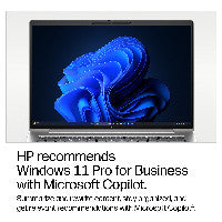 HP E01ZMET laptop Intel Core 5 35,6 cm (14") WUXGA 16 GB LPDDR5x-SDRAM 512 GB SSD Wi-Fi 7 (802.11be) Windows 11 Pro AI PC Silber