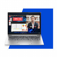 HP E01ZMET laptop Intel Core 5 35,6 cm (14") WUXGA 16 GB LPDDR5x-SDRAM 512 GB SSD Wi-Fi 7 (802.11be) Windows 11 Pro AI PC Silber