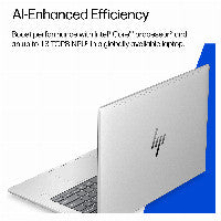 HP E01ZMET laptop Intel Core 5 35,6 cm (14") WUXGA 16 GB LPDDR5x-SDRAM 512 GB SSD Wi-Fi 7 (802.11be) Windows 11 Pro AI PC Silber