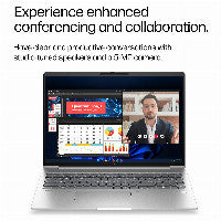 HP E01ZMET laptop Intel Core 5 35,6 cm (14") WUXGA 16 GB LPDDR5x-SDRAM 512 GB SSD Wi-Fi 7 (802.11be) Windows 11 Pro AI PC Silber