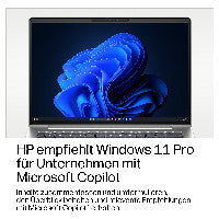 HP E02CZET laptop Intel Core 7 350 35,6 cm (14") WUXGA 32 GB LPDDR5x-SDRAM 1 TB SSD Wi-Fi 7 (802.11be) Windows 11 Pro AI PC Silber