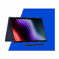HP OmniBook X Flip 2-in-1 Next Gen AI 14-kc0171ng Copilot+ PC AMD Ryzen AI 7 445 Hybrid (2-in-1) 35,6 cm (14") Touchscreen 2K 16 GB LPDDR5x-SDRAM 512 GB SSD Wi-Fi 7 (802.11be) Windows 11 Home Blau