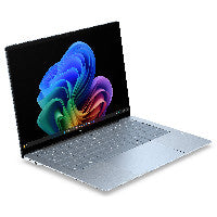HP OmniBook Ultra Next Gen AI 14-kg0172ng Copilot+ PC Snapdragon X2E-84-100 Laptop 35,6 cm (14") Touchscreen 3K 32 GB LPDDR5x-SDRAM 1 TB SSD Wi-Fi 7 (802.11be) Windows 11 Home Blau, Grau