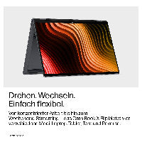 HP DF7H8EA laptop Copilot+ PC Intel Core Ultra 7 356H 40,6 cm (16") Touchscreen 3K 32 GB LPDDR5x-SDRAM 1 TB SSD Wi-Fi 7 (802.11be) Windows 11 Home Schwarz, Grau