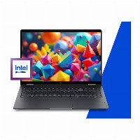 HP DF7H8EA laptop Copilot+ PC Intel Core Ultra 7 356H 40,6 cm (16") Touchscreen 3K 32 GB LPDDR5x-SDRAM 1 TB SSD Wi-Fi 7 (802.11be) Windows 11 Home Schwarz, Grau