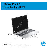HP DF7H2EA laptop Intel Core Ultra 5 225U 40,6 cm (16") 2K 16 GB LPDDR5x-SDRAM 512 GB SSD Wi-Fi 6 (802.11ax) Windows 11 Home AI PC Silber