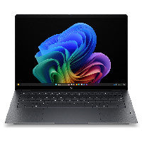 HP DF7A4EA laptop Copilot+ PC Intel Core Ultra 7 356H 35,6 cm (14") Touchscreen 3K 32 GB LPDDR5x-SDRAM 1 TB SSD Wi-Fi 7 (802.11be) Windows 11 Pro Schwarz, Grau
