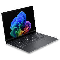 HP DF7A4EA laptop Copilot+ PC Intel Core Ultra 7 356H 35,6 cm (14") Touchscreen 3K 32 GB LPDDR5x-SDRAM 1 TB SSD Wi-Fi 7 (802.11be) Windows 11 Pro Schwarz, Grau