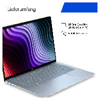 HP DF7A5EA laptop Copilot+ PC 35,6 cm (14") Touchscreen 3K 32 GB LPDDR5x-SDRAM 1 TB SSD Wi-Fi 7 (802.11be) Windows 11 Home Blau, Grau