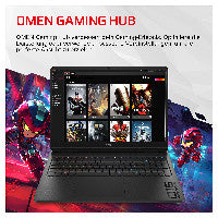 HP DF7B9EA laptop AMD Ryzen™ 9 8940HX 40,6 cm (16") 2K 24 GB DDR5-SDRAM NVIDIA GeForce RTX 5070 Wi-Fi 6 (802.11ax) Windows 11 Home Schwarz