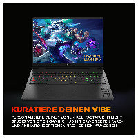 HP DF7B5EA laptop Intel Core Ultra 7 255H 40,6 cm (16") 2K 16 GB DDR5-SDRAM 512 GB SSD NVIDIA GeForce RTX 5050 Wi-Fi 6 (802.11ax) FreeDOS AI PC Schwarz
