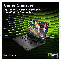 HP DF7C4EA laptop Copilot+ PC AMD Ryzen AI 7 350 43,9 cm (17.3") Quad HD 24 GB DDR5-SDRAM 512 GB SSD NVIDIA GeForce RTX 5070 Wi-Fi 6 (802.11ax) Windows 11 Home Schwarz