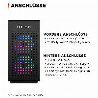 HP DU9U7EA PC/Workstation AMD Ryzen™ 7 9800X3D 32 GB DDR5-SDRAM 1 TB SSD Windows 11 Home Tower Schwarz