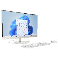 HP 27 inch All-in-One 27-cr0457ng PC Intel® Core™ i5 i5-1335U 68,6 cm (27") 1920 x 1080 Pixel 8 GB DDR4-SDRAM 512 GB SSD Windows 11 Home Wi-Fi 6 (802.11ax) Weiß