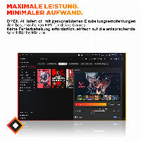 HP OMEN 16L Gaming Desktop PC TG03-0472ng PC AMD Ryzen™ 7 8700F 16 GB DDR5-SDRAM 512 GB SSD Windows 11 Home Tower AI PC Schwarz