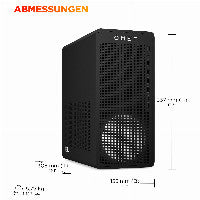 HP OMEN 16L Gaming Desktop PC TG03-0473ng PC AMD Ryzen™ 7 8700F 16 GB DDR5-SDRAM 1 TB SSD NVIDIA GeForce RTX 5060 Ti FreeDOS Tower AI PC Schwarz