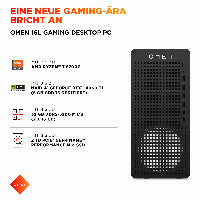 HP OMEN 16L Gaming Desktop PC TG03-0473ng PC AMD Ryzen™ 7 8700F 16 GB DDR5-SDRAM 1 TB SSD NVIDIA GeForce RTX 5060 Ti FreeDOS Tower AI PC Schwarz