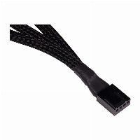 K Alphacool Y-Splitter 4-Pin auf 3x 4-Pin PWM 15cm - schwarz