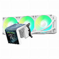 K TRYX PANORAMA SE ARGB 360 Komplett-Wasserkühlung, 3D-AMOLED-Display - 360mm, weiß