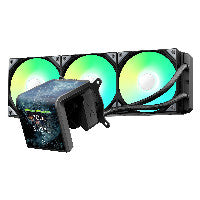K TRYX PANORAMA SE ARGB 360 Komplett-Wasserkühlung, 3D-AMOLED-Display - 360mm, schwarz