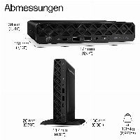 HP DL8X4ET PC/Workstation Copilot+ PC AMD Ryzen AI 5 16 GB DDR5-SDRAM 512 GB SSD Windows 11 Pro Mini PC Mini-PC AI PC