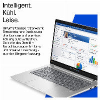 HP EliteBook 6 G2i Next Gen AI PC Intel Core Ultra 5 335 Laptop 35,6 cm (14") WUXGA 32 GB DDR5-SDRAM 512 GB SSD Wi-Fi 7 (802.11be) Windows 11 Pro Silber