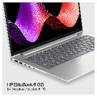 HP EliteBook 6 G2i Next Gen AI PC Intel Core Ultra 5 335 Laptop 35,6 cm (14") WUXGA 32 GB DDR5-SDRAM 512 GB SSD Wi-Fi 7 (802.11be) Windows 11 Pro Silber