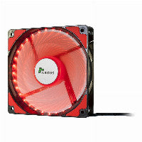 Inter-Tech Lüfter 120*120*25 ARGUS L-12025 RD, rot