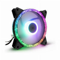 Inter-Tech Lüfter 120*120*25 ARGUS RGB-FAN SET RS-07, 3X LED retail