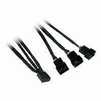 Inter-Tech Lüfter 120*120*25 ARGUS RGB-FAN SET RS-07, 3X LED retail
