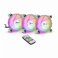 Inter-Tech Lüfter 120*120*25 ARGUS RGB-FAN SET RS-06 retail