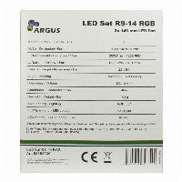 Inter-Tech Lüfter 140*140*25 ARGUS RGB-FAN SET RS-14 retail