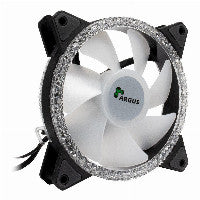 Inter-Tech Lüfter 120*120*25 ARGUS RS-071 RGB,Kristall-Effek retail