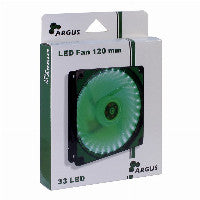 Inter-Tech Lüfter 120*120*25 ARGUS L-12025 GR, grün