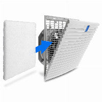 Delock Axiallüfter 230 V AC mit Filter 323 x 323 x 127 mm