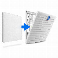 Delock Lüfterfilter mit Clip 254 x 254 x 47 mm