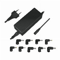 Logilink Notebook power supply, 90 W, incl. 9 tips, compact, black