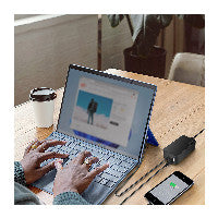 Notebook power supply, for Surface Book, 65W, USB Port, black