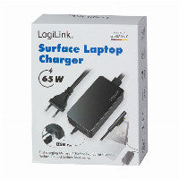 Notebook power supply, for Surface Book, 65W, USB Port, black