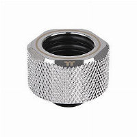 K Thermaltake Pacific C-PRO G1 4 PETG Tube 16mm OD Compression Chrome Chrome