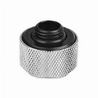 K Thermaltake Pacific C-PRO G1 4 PETG Tube 16mm OD Compression Chrome Chrome