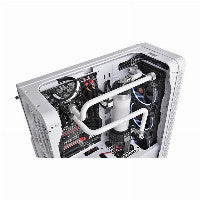 K Thermaltake Pacific C-PRO G1 4 PETG Tube 16mm OD Compression Chrome Chrome