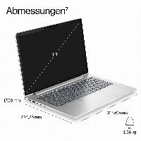 HP E04FVET laptop Intel Core 5 35,6 cm (14") WUXGA 32 GB LPDDR5x-SDRAM 512 GB SSD Wi-Fi 7 (802.11be) Windows 11 Pro AI PC Silber