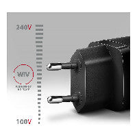 AXAGON ACU-PQ20 wall charger QC3.0/AFC/FCP + PD type-C, 20 W - schwarz